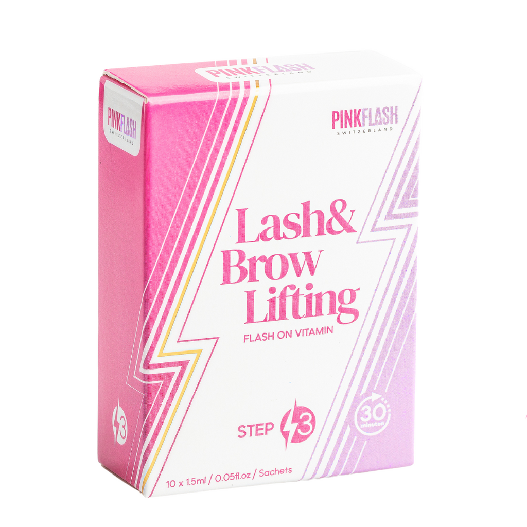 Lash & Brow Lifting Flash On 8 Vitamin - Step 3