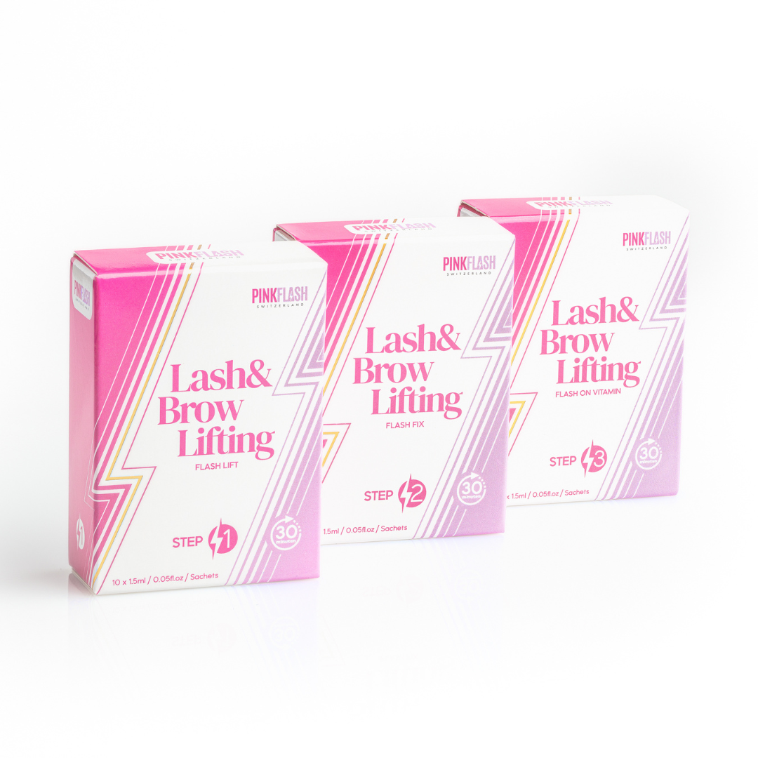 Lash & Brow Lifting Flash On 8 Vitamin - Step 3